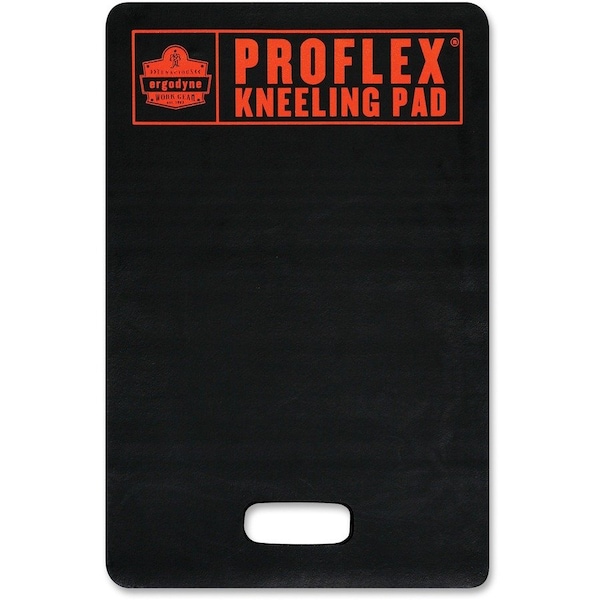 PROFLEX Kneeling Pad, NBR Foam Rubber, Standard, 14"x21"x2",Black